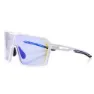 COSMO Columbia Photochrome Sonnenbrille, White, Transparent Photochromic/CAT0-3