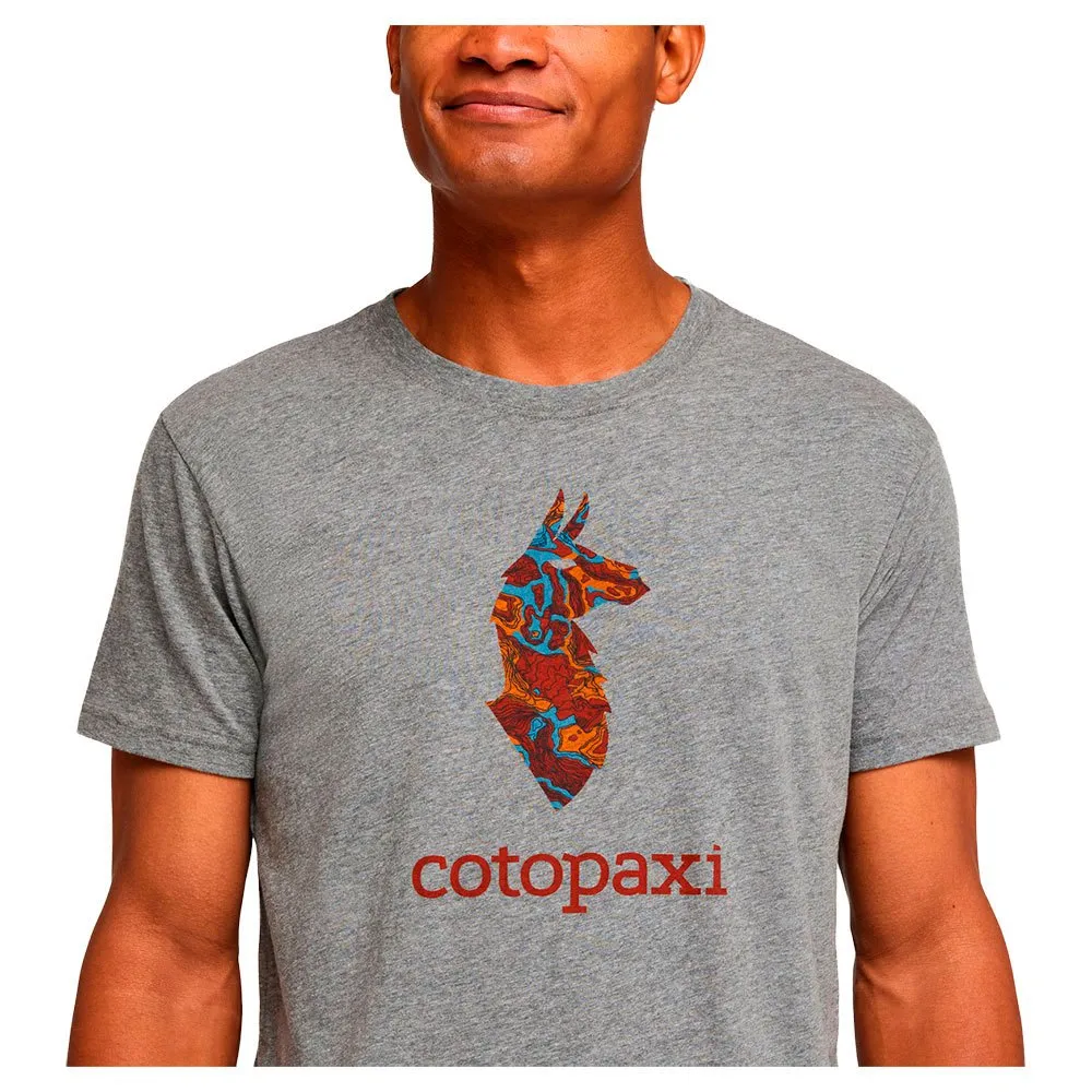 Cotopaxi Altitude Llama Kurzarm-t-shirt, Heather grey