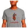 Cotopaxi Altitude Llama Kurzarm-t-shirt, Heather grey