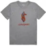 Cotopaxi Altitude Llama Kurzarm-t-shirt, Heather grey