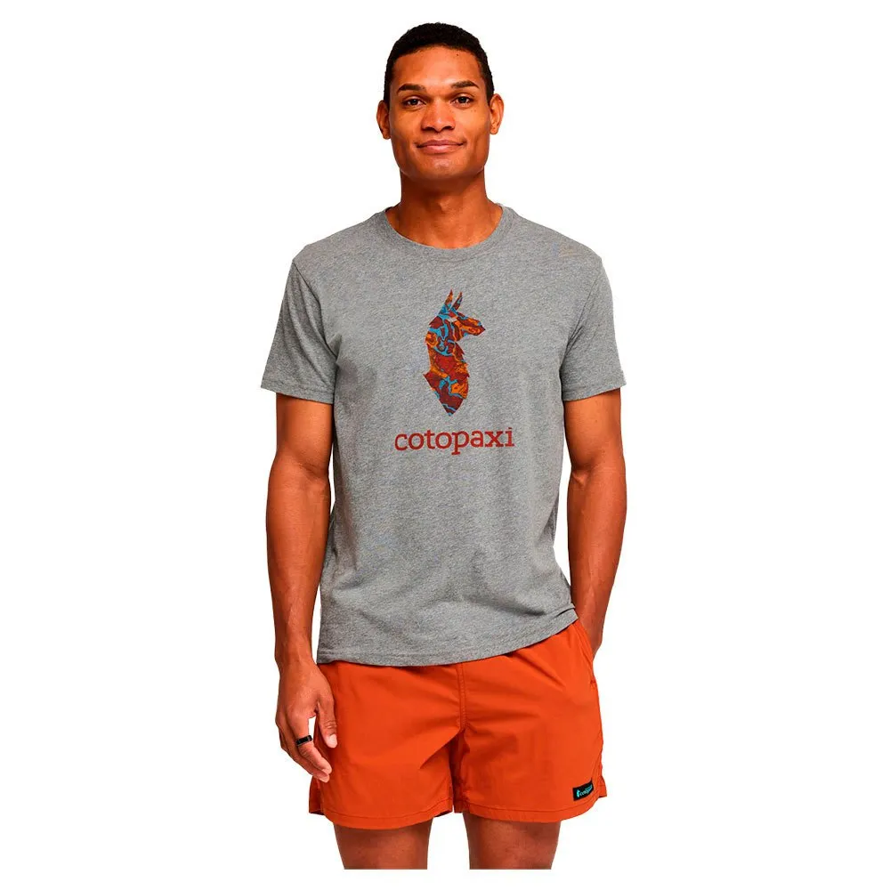 Cotopaxi Altitude Llama Kurzarm-t-shirt, Heather grey