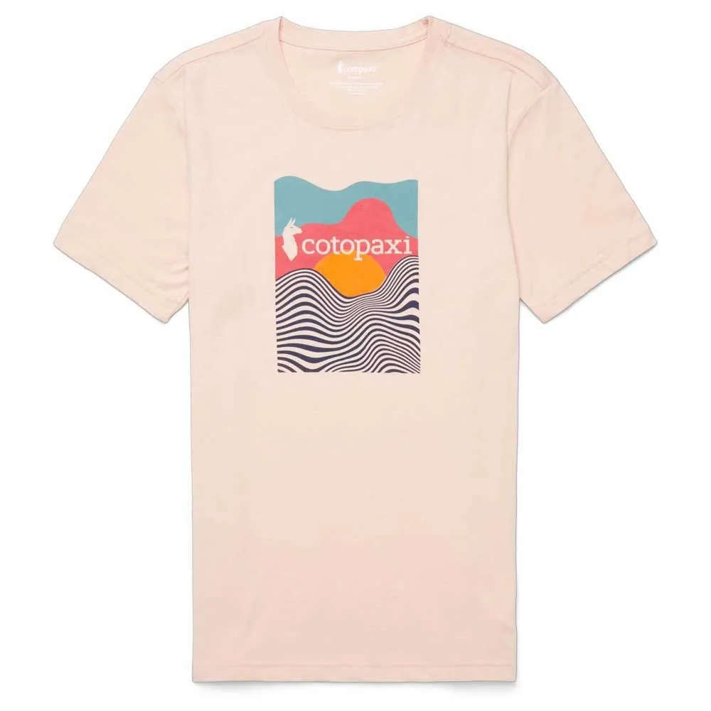 Cotopaxi Vibe Organic Kurzarm-t-shirt, Rosewood