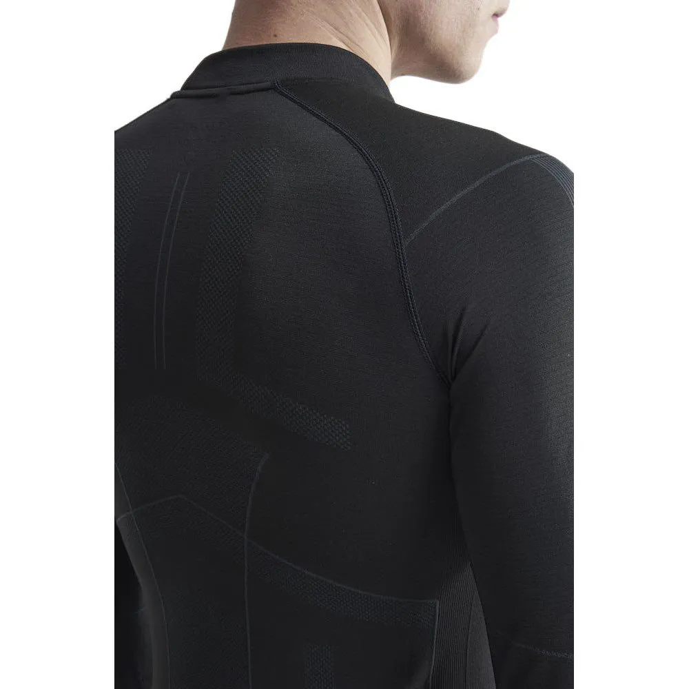 Craft Active Intensity Crew Langarm-baselayer, Black / asphalt Craft Active Intensity Crew Langarm-baselayer, Black / asphalt