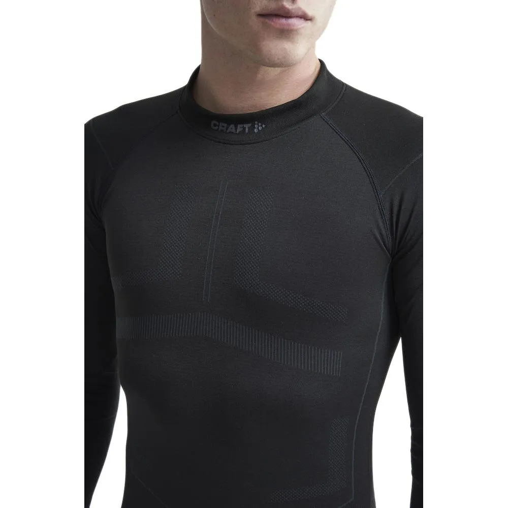 Craft Active Intensity Crew Langarm-baselayer, Black / asphalt Craft Active Intensity Crew Langarm-baselayer, Black / asphalt