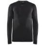 Craft Active Intensity Crew Langarm-baselayer, Black / asphalt