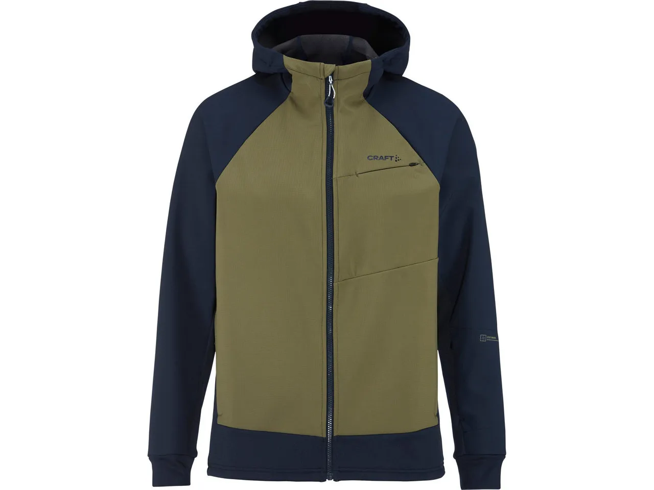 Craft Adv Backcountry Hybrid Jacke Modell 2024, Blau/grün Craft Adv Backcountry Hybrid Jacke Modell 2024, Blau/grün