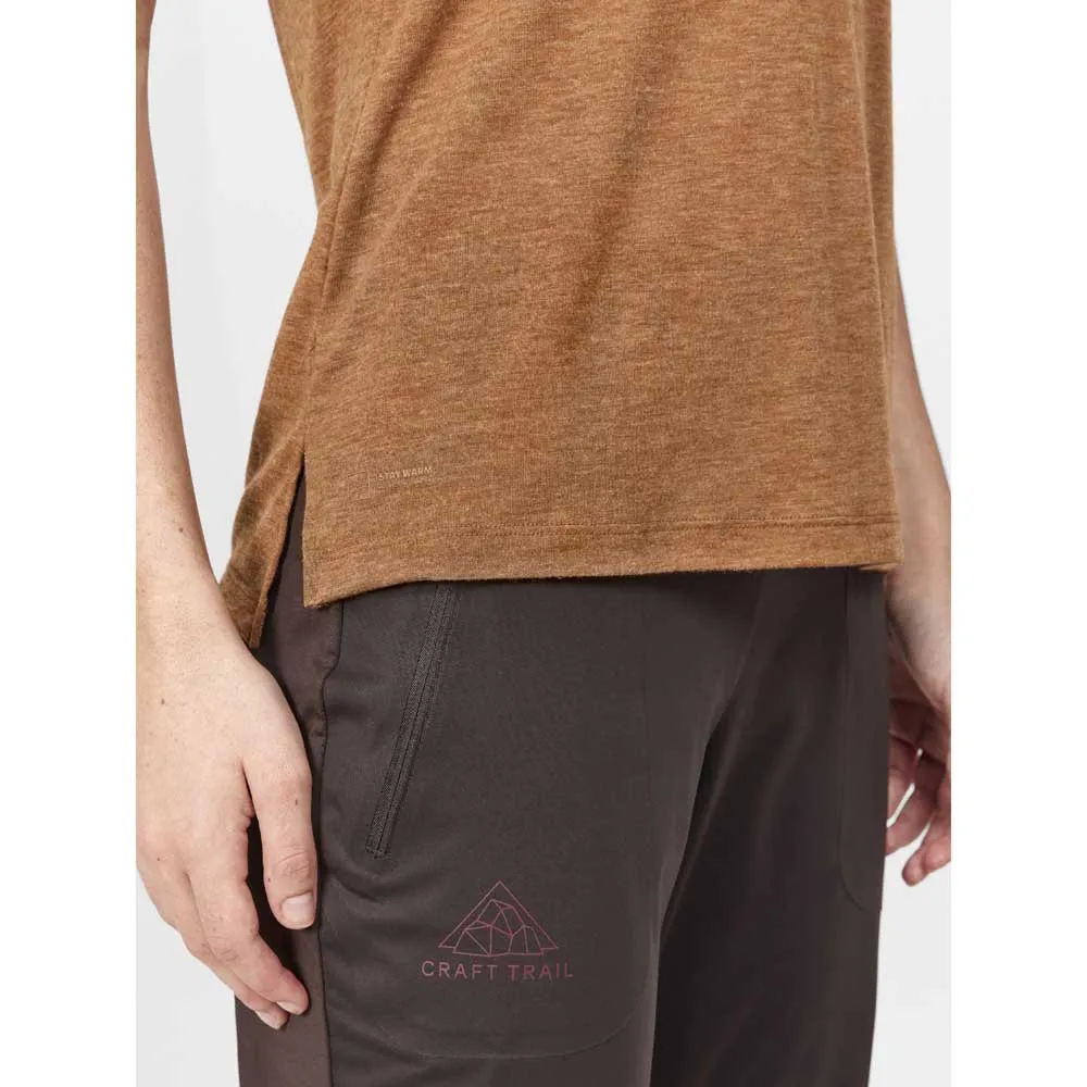 Craft Adv Trail Wool Kurzarm-t-shirt female Craft Adv Trail Wool Kurzarm-t-shirt female