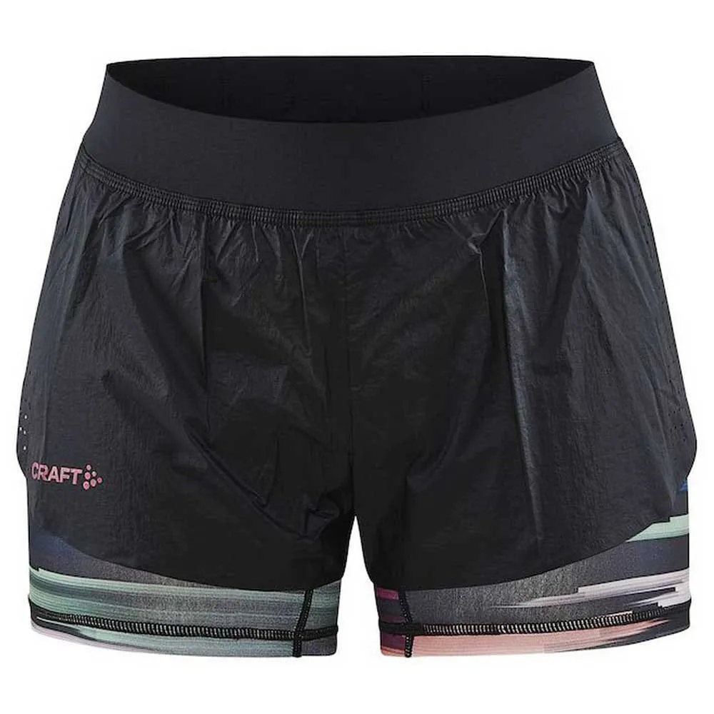 Craft Ctm Distance 2 In 1 Kurze Hose female, Multi-roxo