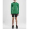 Craft Pro Control Compression Langarm-baselayer, Team green, 8-10Y
