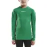 Craft Pro Control Compression Langarm-baselayer, Team green, 8-10Y