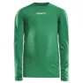 Craft Pro Control Compression Langarm-baselayer, Team green, 8-10Y