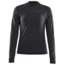 Craft Subz Wool Langarm-t-shirt, Black melange / monument