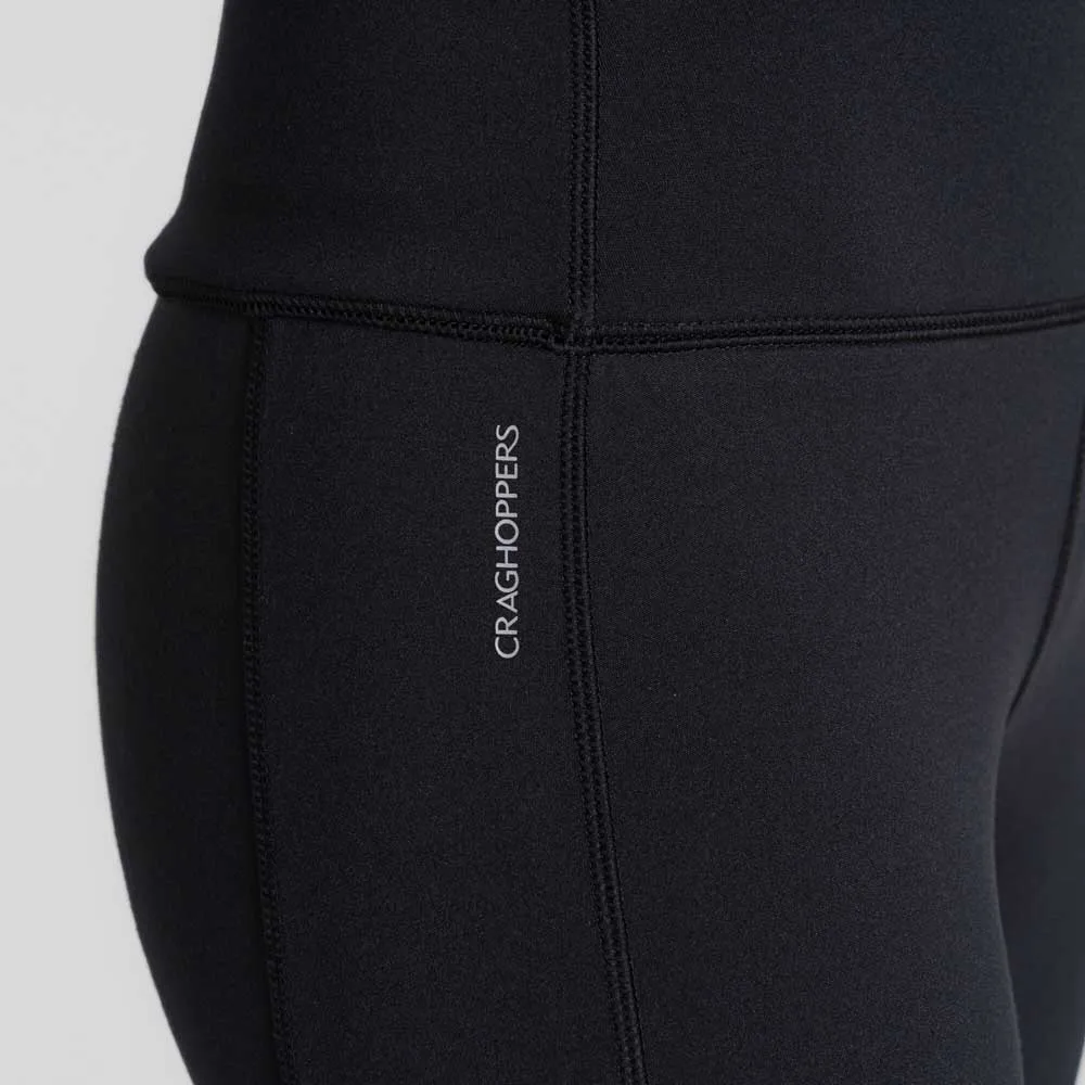 Craghoppers Alex Leggings, Black, Regular Craghoppers Alex Leggings, Black, Regular