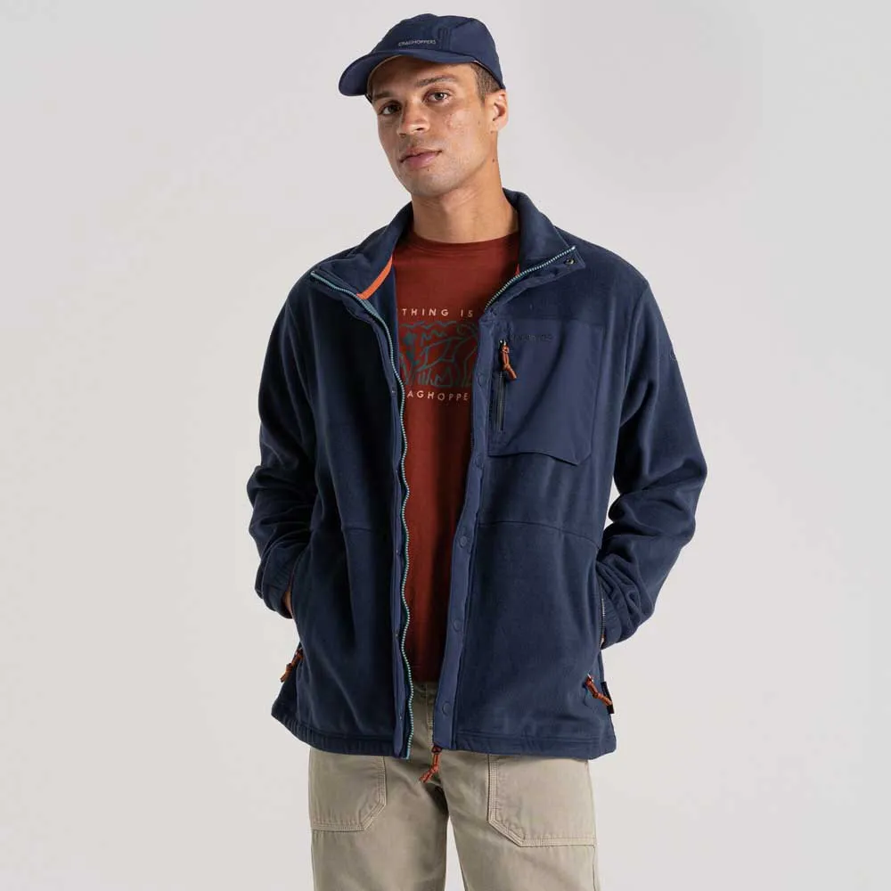 Craghoppers Argo Fleece Mit Durchgehendem Reißverschluss, Blue navy Craghoppers Argo Fleece Mit Durchgehendem Reißverschluss, Blue navy
