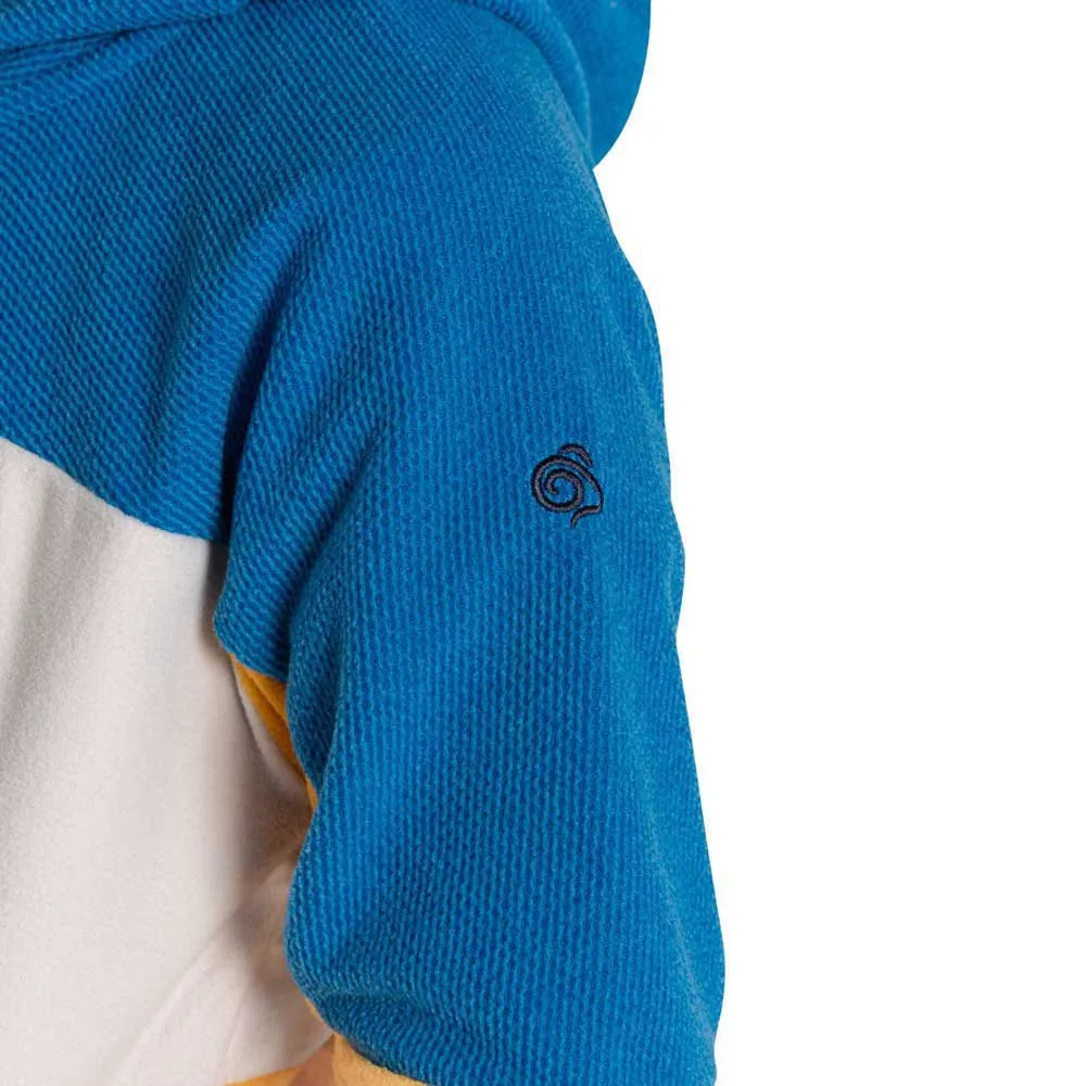 Craghoppers Bindloe Fleece, Howlite blue / warbler yellow, 3-4Y Craghoppers Bindloe Fleece, Howlite blue / warbler yellow, 3-4Y