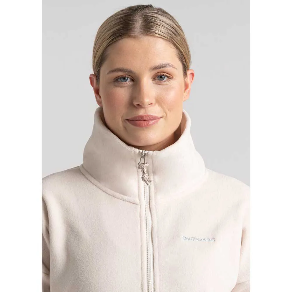 Craghoppers Caprice Fleece Mit Durchgehendem Reißverschluss, Ecru Craghoppers Caprice Fleece Mit Durchgehendem Reißverschluss, Ecru