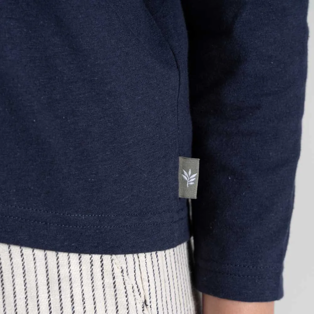 Craghoppers Emere Langarm-t-shirt, Blue navy