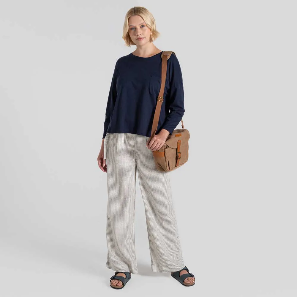 Craghoppers Emere Langarm-t-shirt, Blue navy