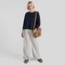 Craghoppers Emere Langarm-t-shirt, Blue navy