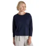 Craghoppers Emere Langarm-t-shirt, Blue navy