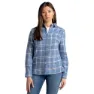 Craghoppers Emie Langarmhemd, Teak blue marl check