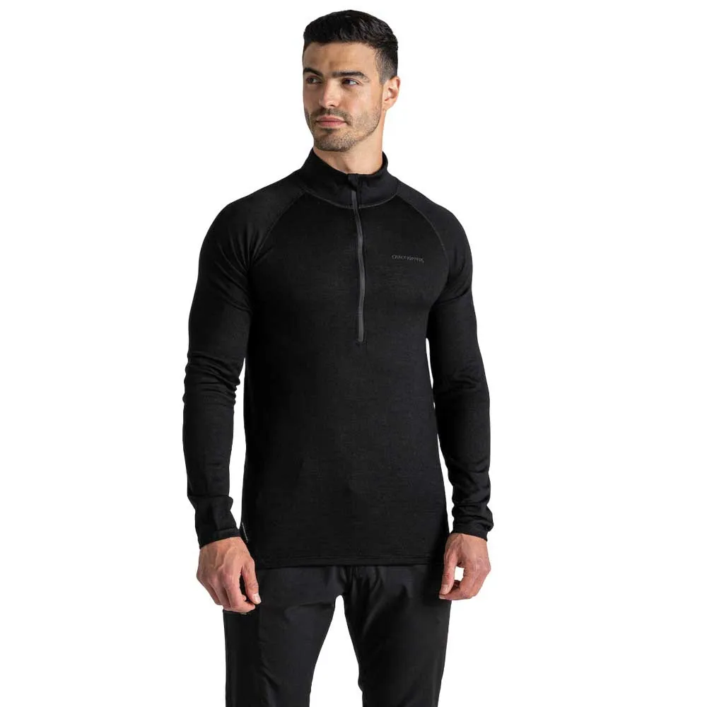 Craghoppers Expert Merino Halbreißverschluss-sweatshirt