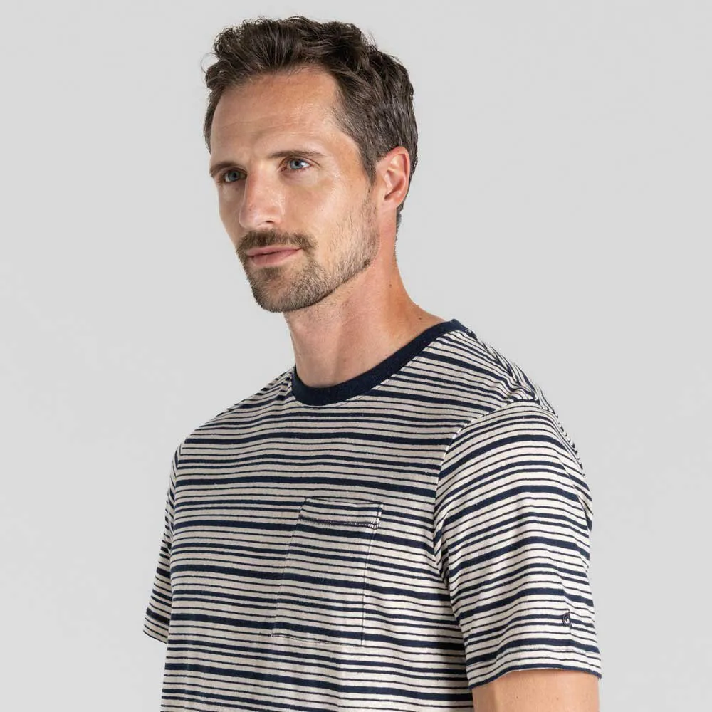 Craghoppers Mollugo Kurzarm-t-shirt, Blue navy stripe Craghoppers Mollugo Kurzarm-t-shirt, Blue navy stripe