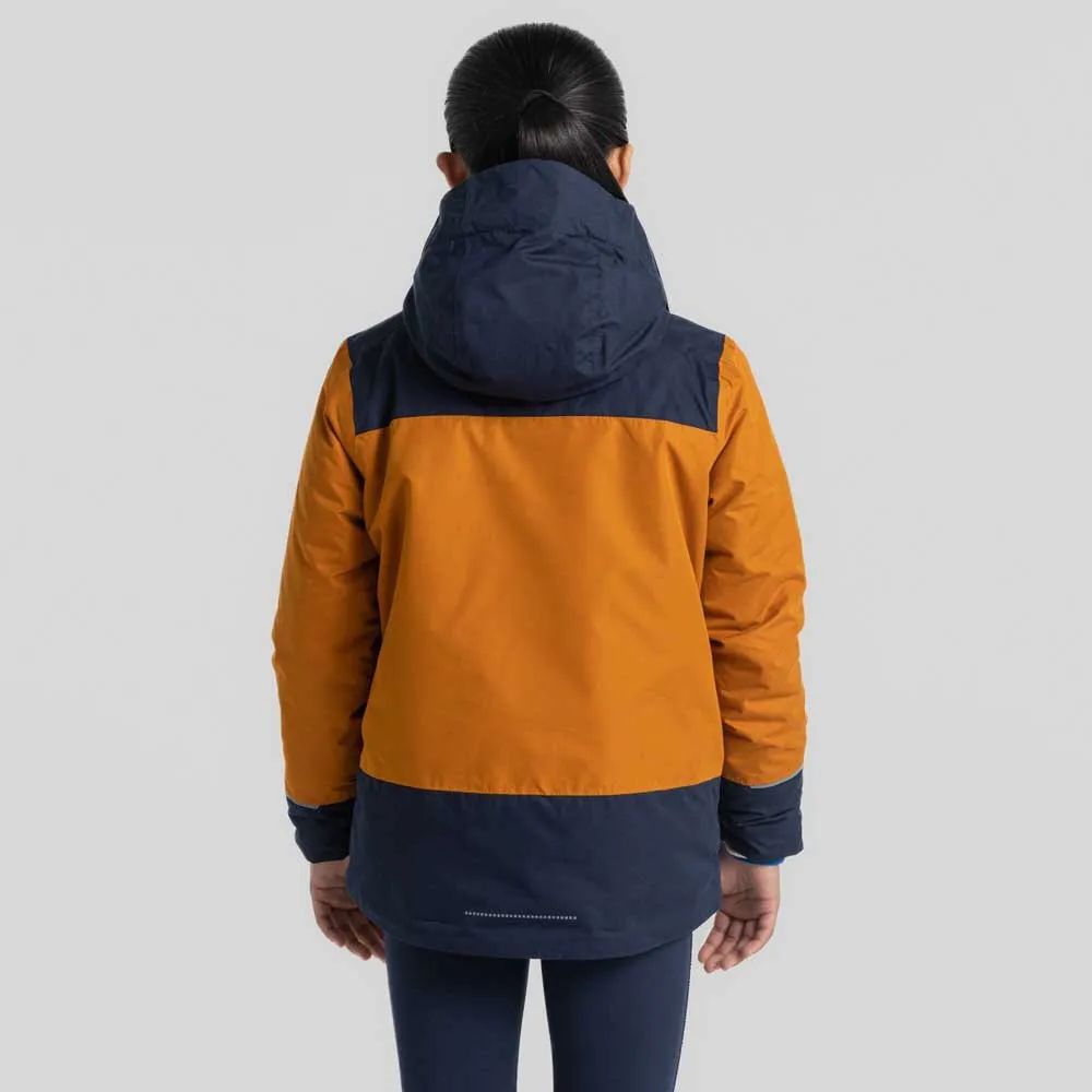 Craghoppers Nephin Jacke, Pumpkin spice / blue navy, 3-4Y Craghoppers Nephin Jacke, Pumpkin spice / blue navy, 3-4Y