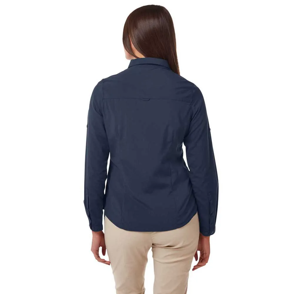 Craghoppers Nosilife Bardo Langarmhemd, Blue navy Craghoppers Nosilife Bardo Langarmhemd, Blue navy