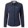Craghoppers Nosilife Bardo Langarmhemd, Blue navy