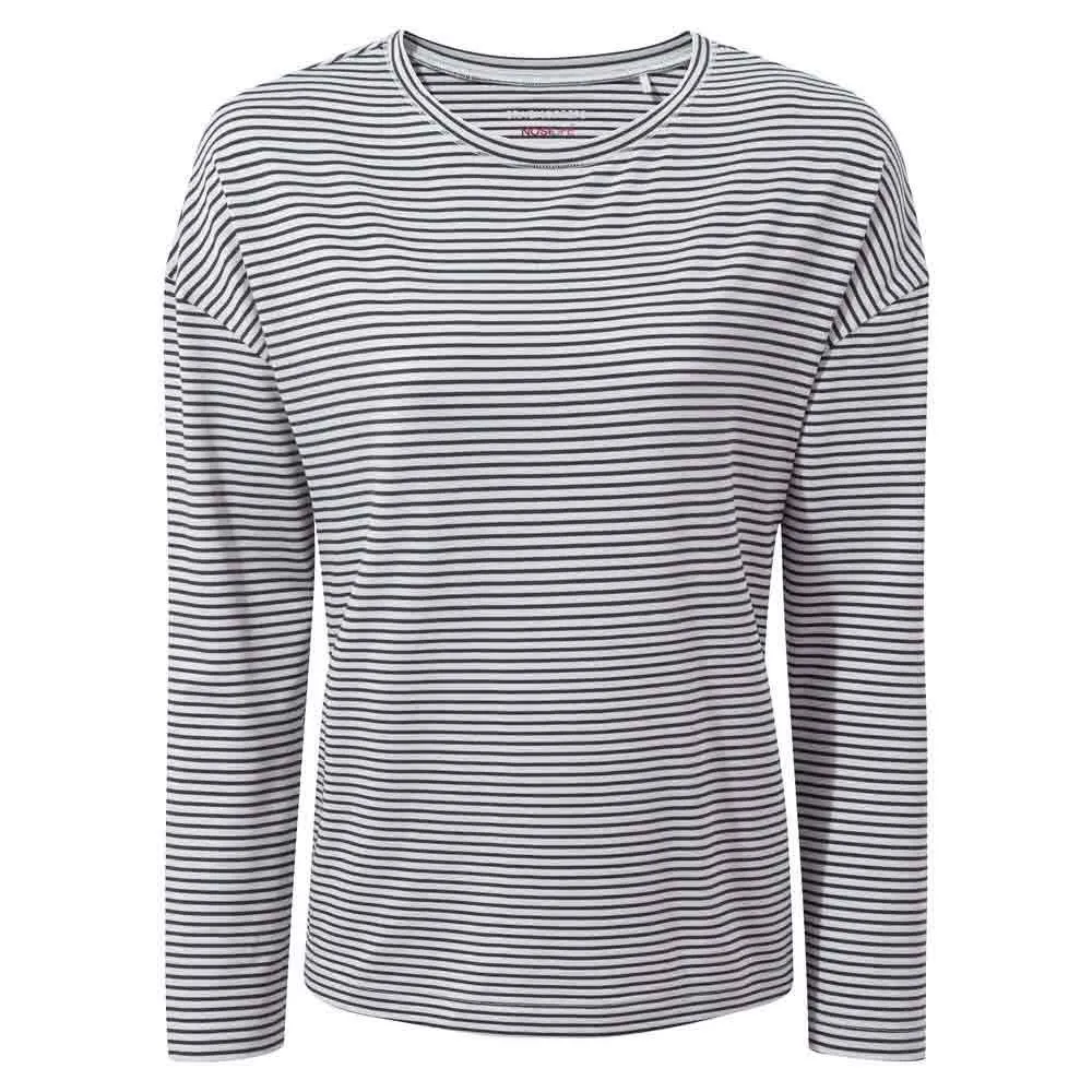 Craghoppers Nosilife Cora Langarm-t-shirt, Blue navy stripe