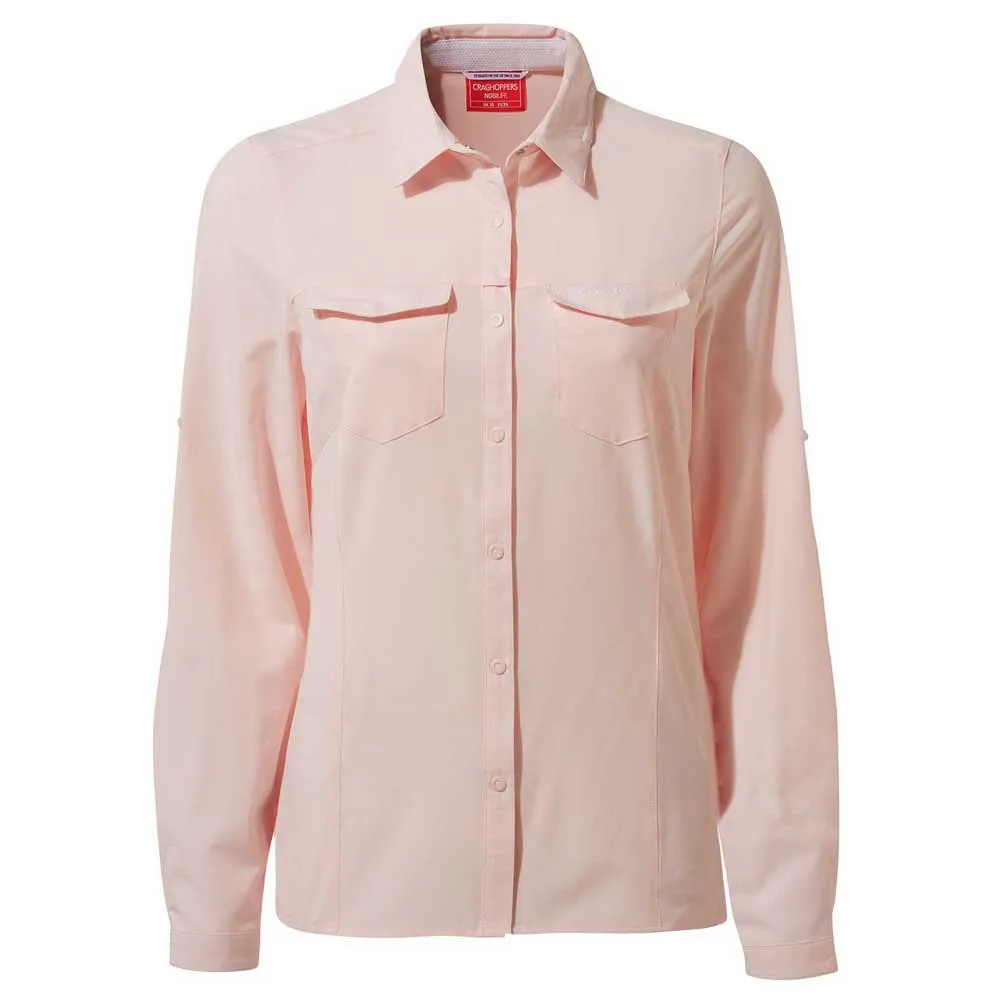 Craghoppers Nosilife Pro Iii Langarmhemd, Seashell pink Craghoppers Nosilife Pro Iii Langarmhemd, Seashell pink