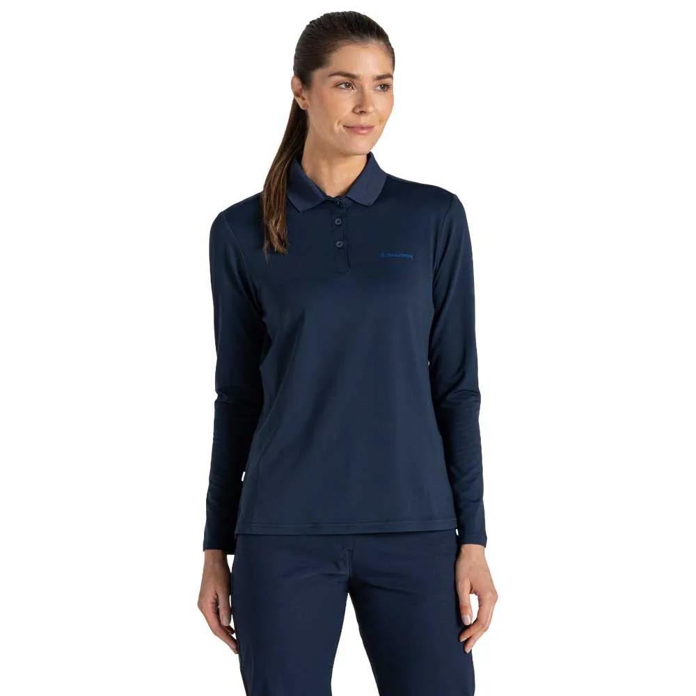 Craghoppers Nosilife Thornbury Langarm-polo
