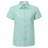 Craghoppers Nosilife Tillia Kurzarmhemd, Poolside green print