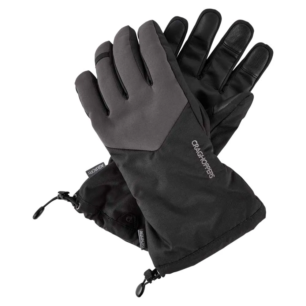 Craghoppers Otho Handschuhe, Black / black pepper Craghoppers Otho Handschuhe, Black / black pepper