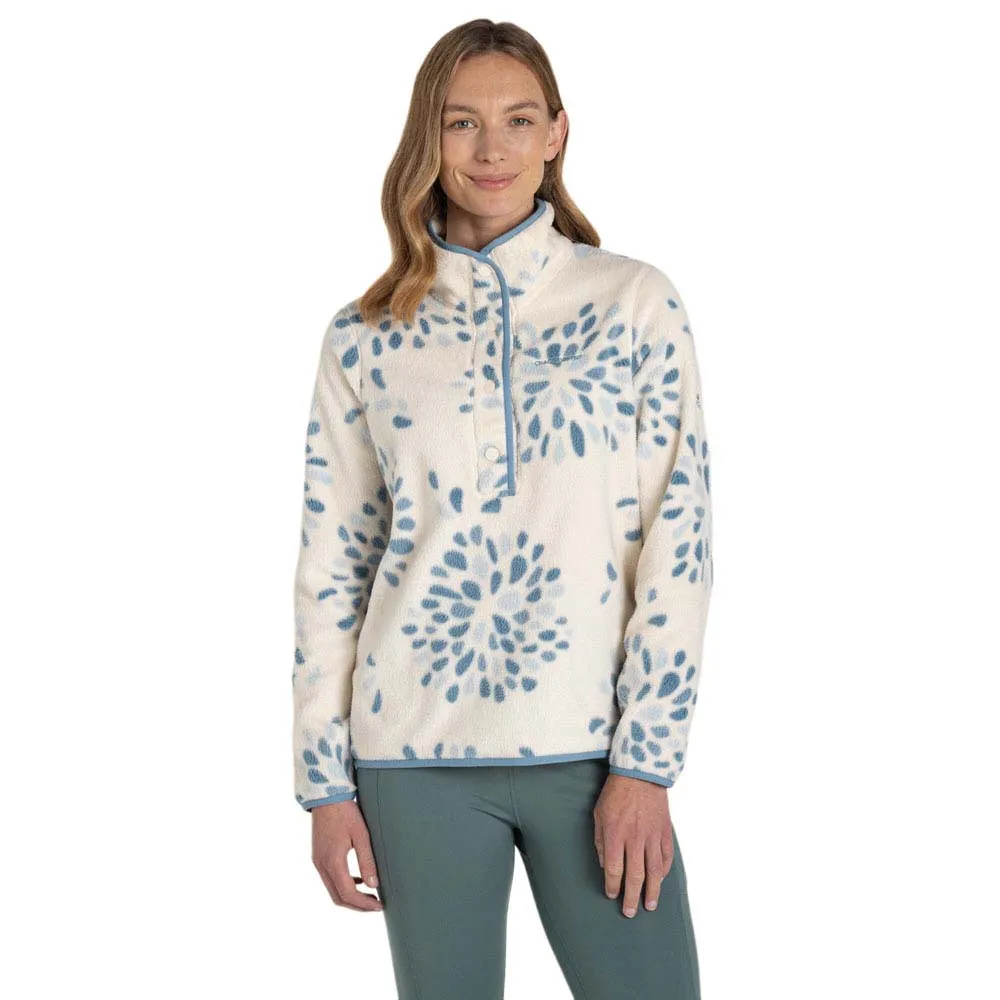 Craghoppers Rosemary Fleece Mit Halbem Reißverschluss, Sky print Craghoppers Rosemary Fleece Mit Halbem Reißverschluss, Sky print