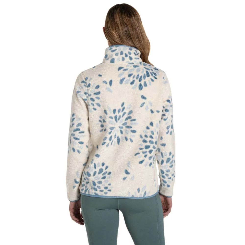 Craghoppers Rosemary Fleece Mit Halbem Reißverschluss, Sky print Craghoppers Rosemary Fleece Mit Halbem Reißverschluss, Sky print