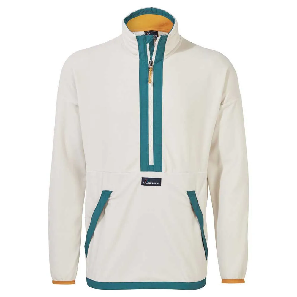 Craghoppers Welwood Fleece Mit Halbem Reißverschluss, Ecru Craghoppers Welwood Fleece Mit Halbem Reißverschluss, Ecru