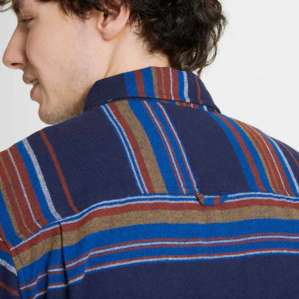Craghoppers Ziggy Langarmhemd, Blue navy stripe