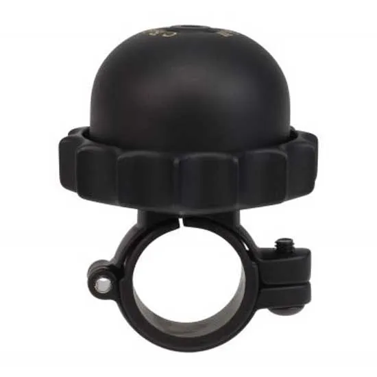 CRANE BELL CO. E-ne Revolver Fahrradklingel, All black, One Size CRANE BELL CO. E-ne Revolver Fahrradklingel, All black, One Size