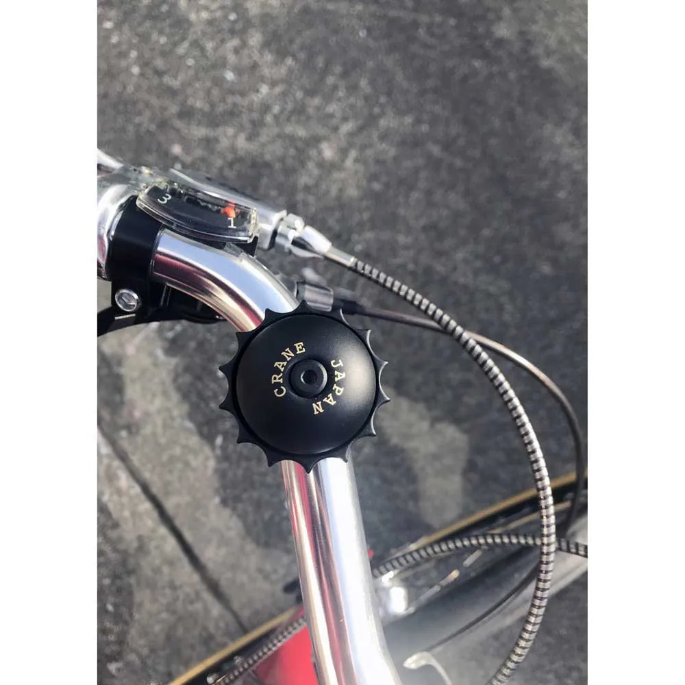 CRANE BELL CO. E-ne Revolver Fahrradklingel CRANE BELL CO. E-ne Revolver Fahrradklingel