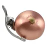 CRANE BELL CO. Mini Suzu Steel Band Fahrradklingel, Brushed copper, One Size