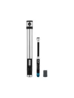 Crankbrothers Fahrrad Minipumpe Klic HV mit CO2-Adapter+Manometer Crankbrothers Fahrrad Minipumpe Klic HV mit CO2-Adapter+Manometer