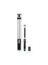 Crankbrothers Fahrrad Minipumpe Klic HV mit CO2-Adapter+Manometer, Silber, EG