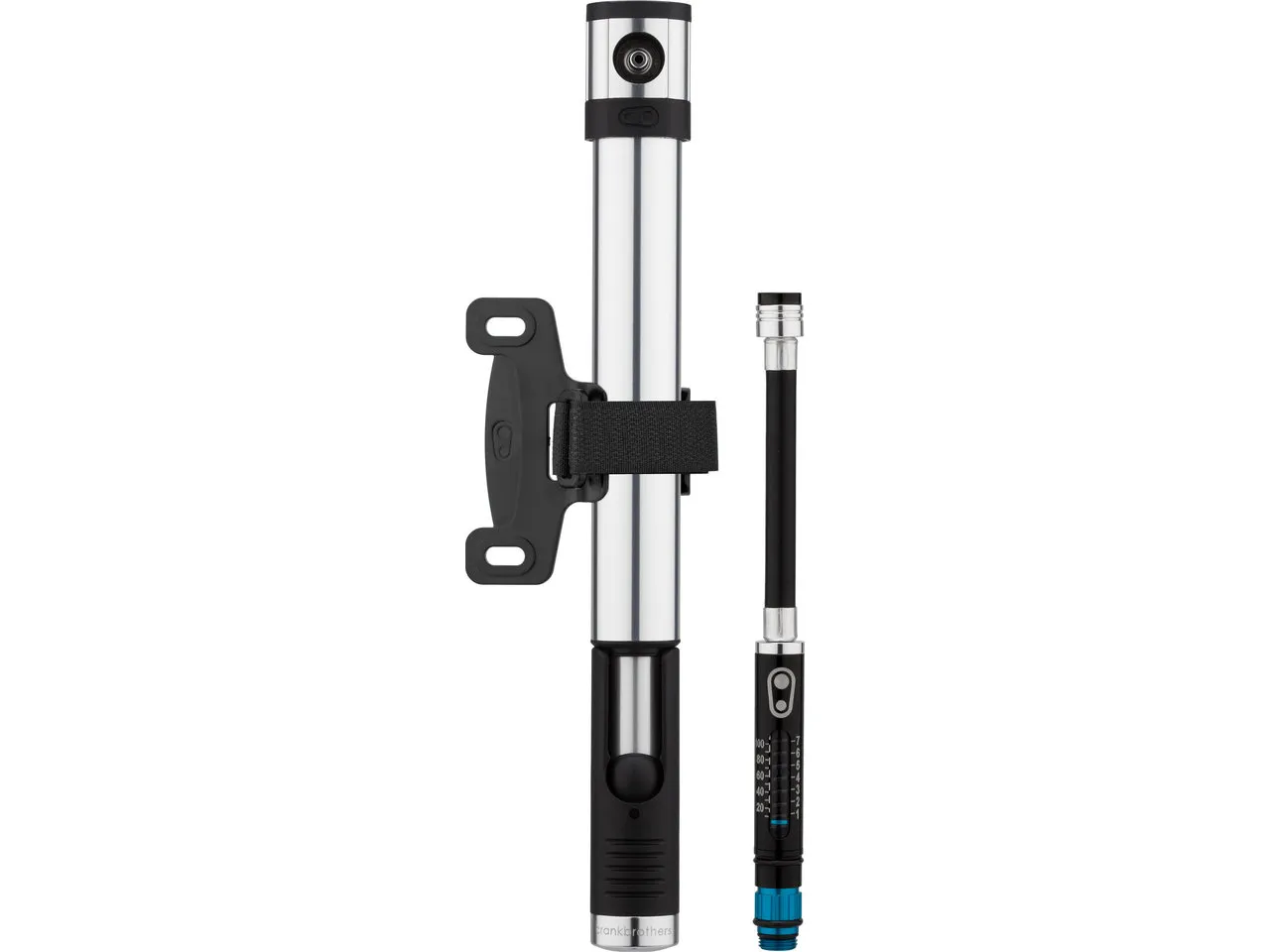 Crankbrothers Klic HV Minipumpe mit Manometer Crankbrothers Klic HV Minipumpe mit Manometer