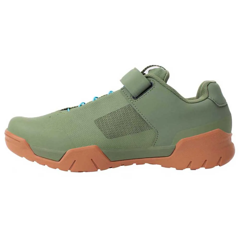 Crankbrothers Mallet E Gum Outsole Mtb-schuhe, Green / blue Crankbrothers Mallet E Gum Outsole Mtb-schuhe, Green / blue