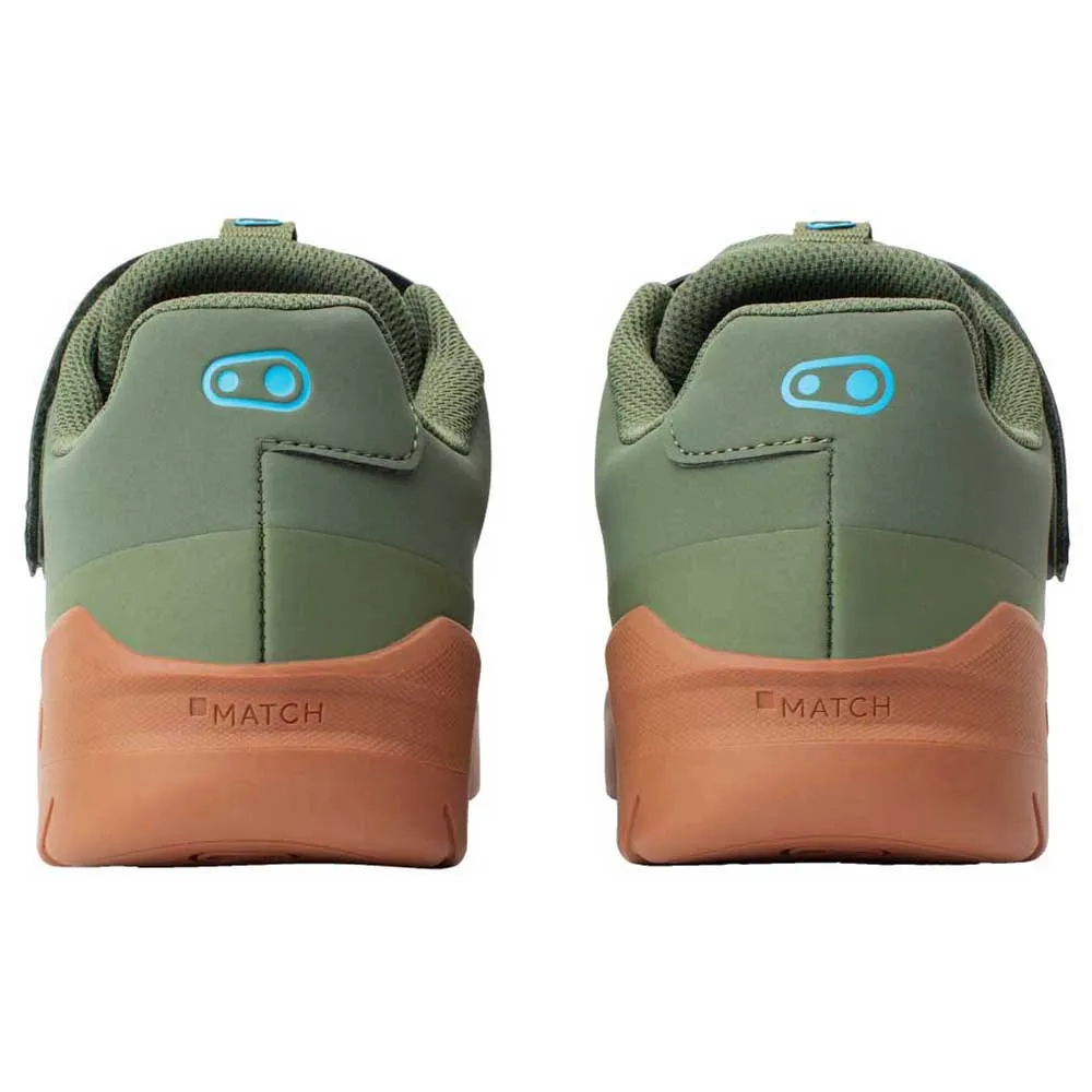Crankbrothers Mallet E Gum Outsole Mtb-schuhe, Green / blue Crankbrothers Mallet E Gum Outsole Mtb-schuhe, Green / blue