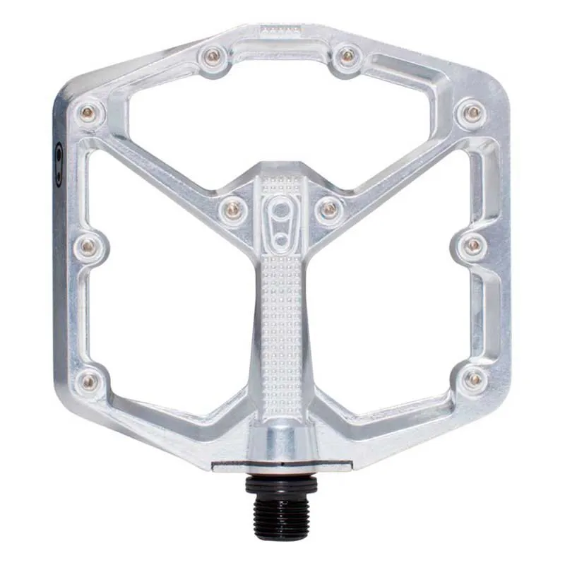 Crankbrothers Stamp 7 Large High Polish Pedale, Silver, One Size Crankbrothers Stamp 7 Large High Polish Pedale, Silver, One Size