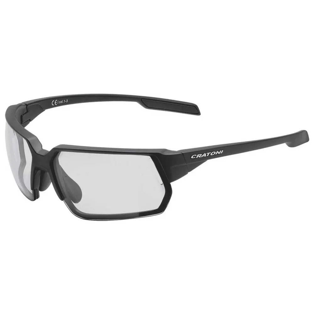 CRATONI C-lite Nxt Photochrome Sonnenbrille, Black rubber, Clear/CAT1-3 CRATONI C-lite Nxt Photochrome Sonnenbrille, Black rubber, Clear/CAT1-3