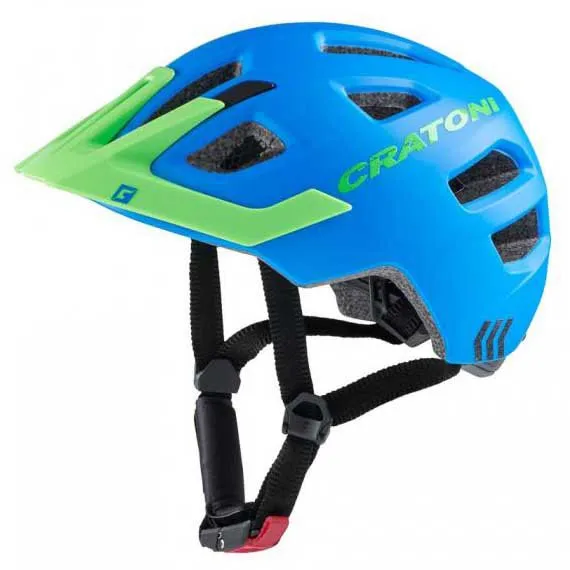 CRATONI Maxster Mtb-helm, Blue / green matt